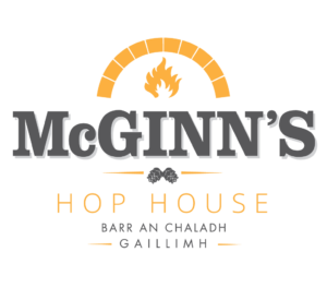 McGinns Hop House Barr and Chaladh Gaillimh logo
