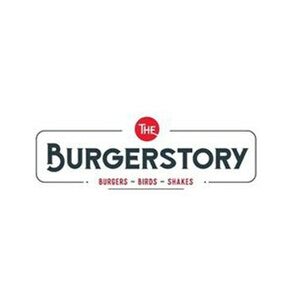 the burgerstory burgers, birds, shakes logo