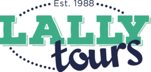 Lally tours est. 1988 logo